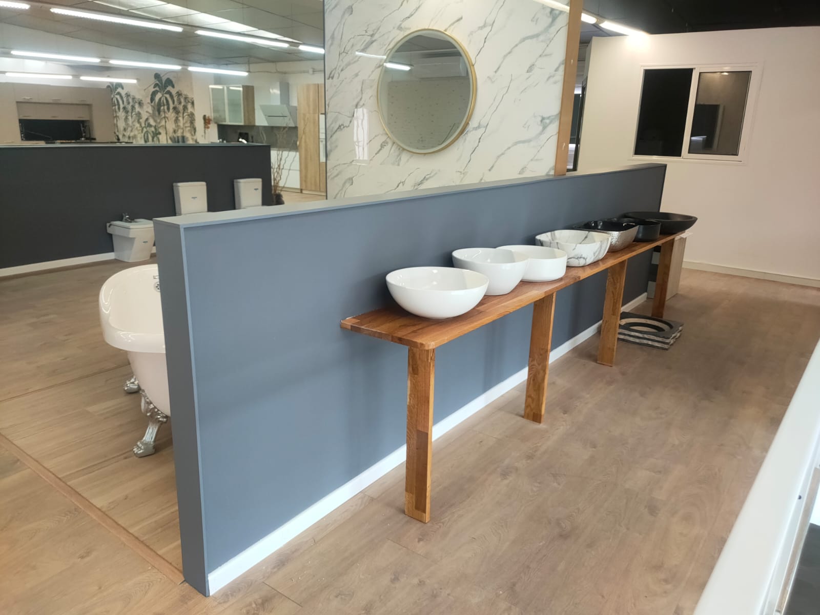 Exposición de baños